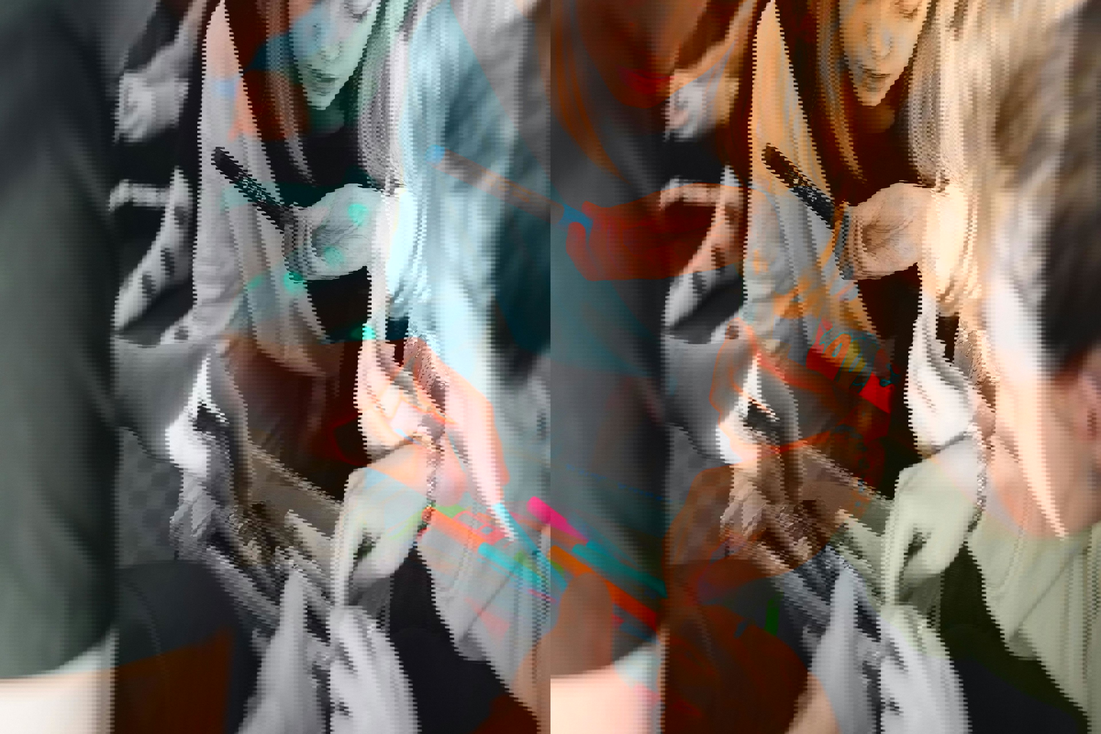 Kreakasser på biblioteket